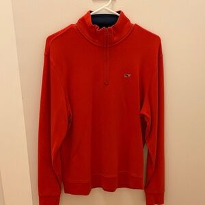Vineyard Vines Men's Bright Red Pullover